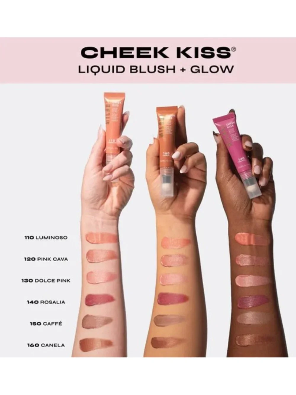 SEALED Milani Cheek Kiss Liquid Blush + Glow - 110 Luminoso